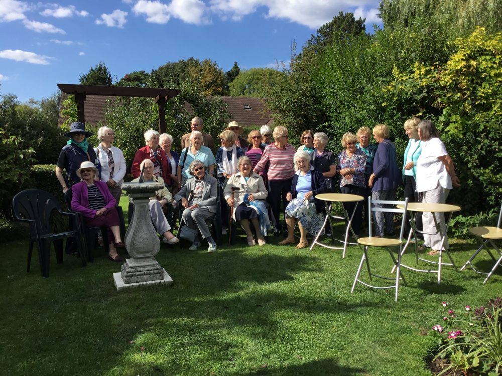 Garden visit from the Bromley U3A Theatre Group