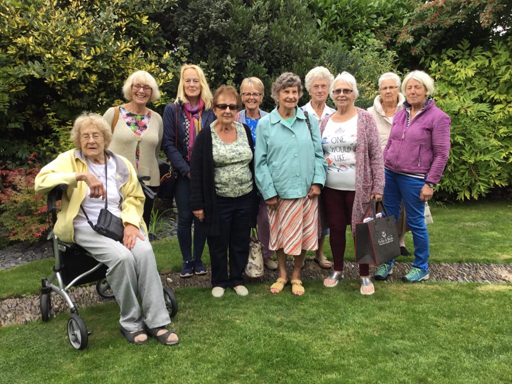 Halstead WI visit to Freda's Garden, September 2018