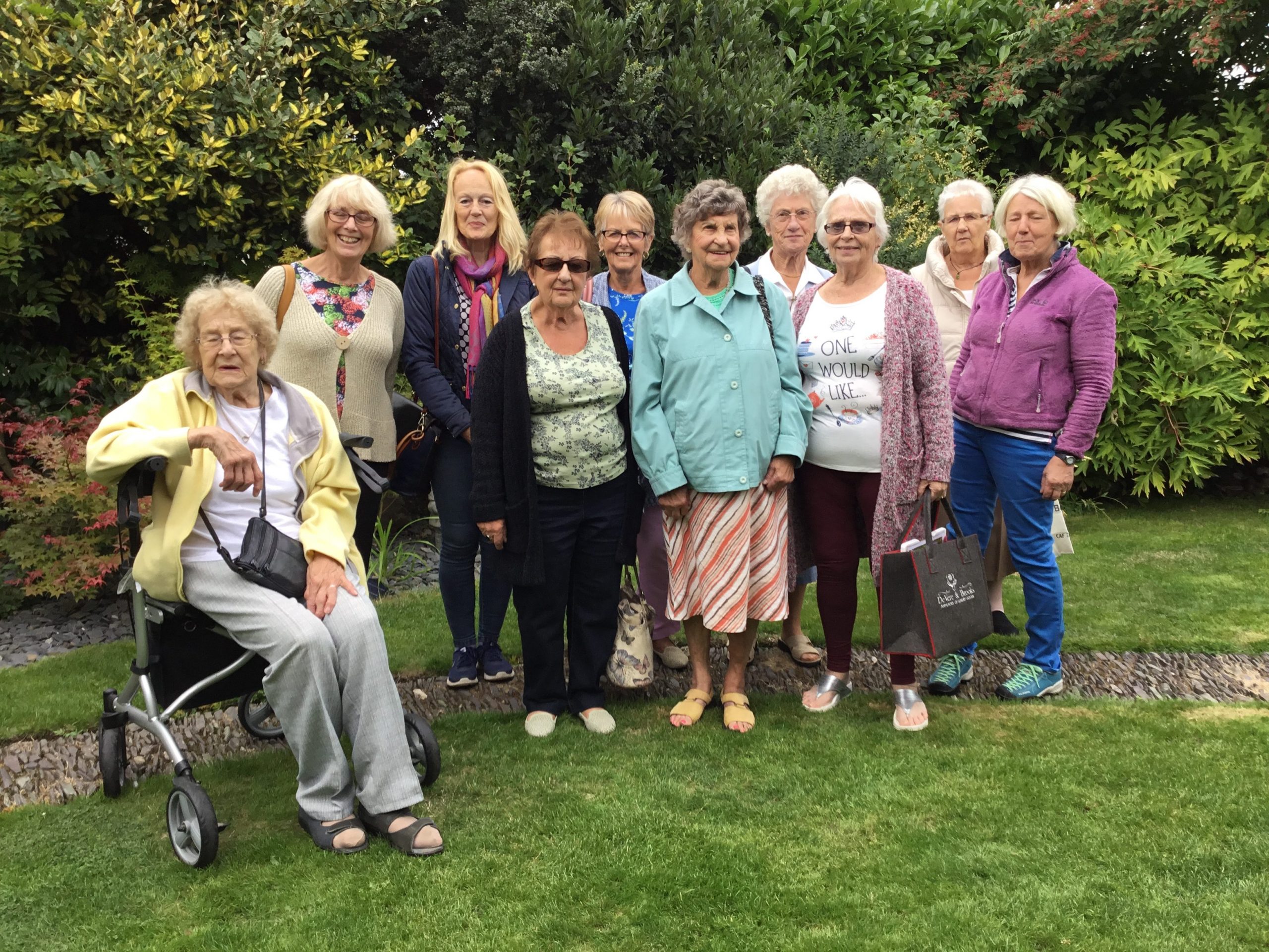 Group visit from Halstead WI